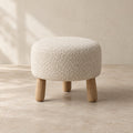 Alder Bouclé Ottoman