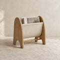 Cove Oak Magazine Rack