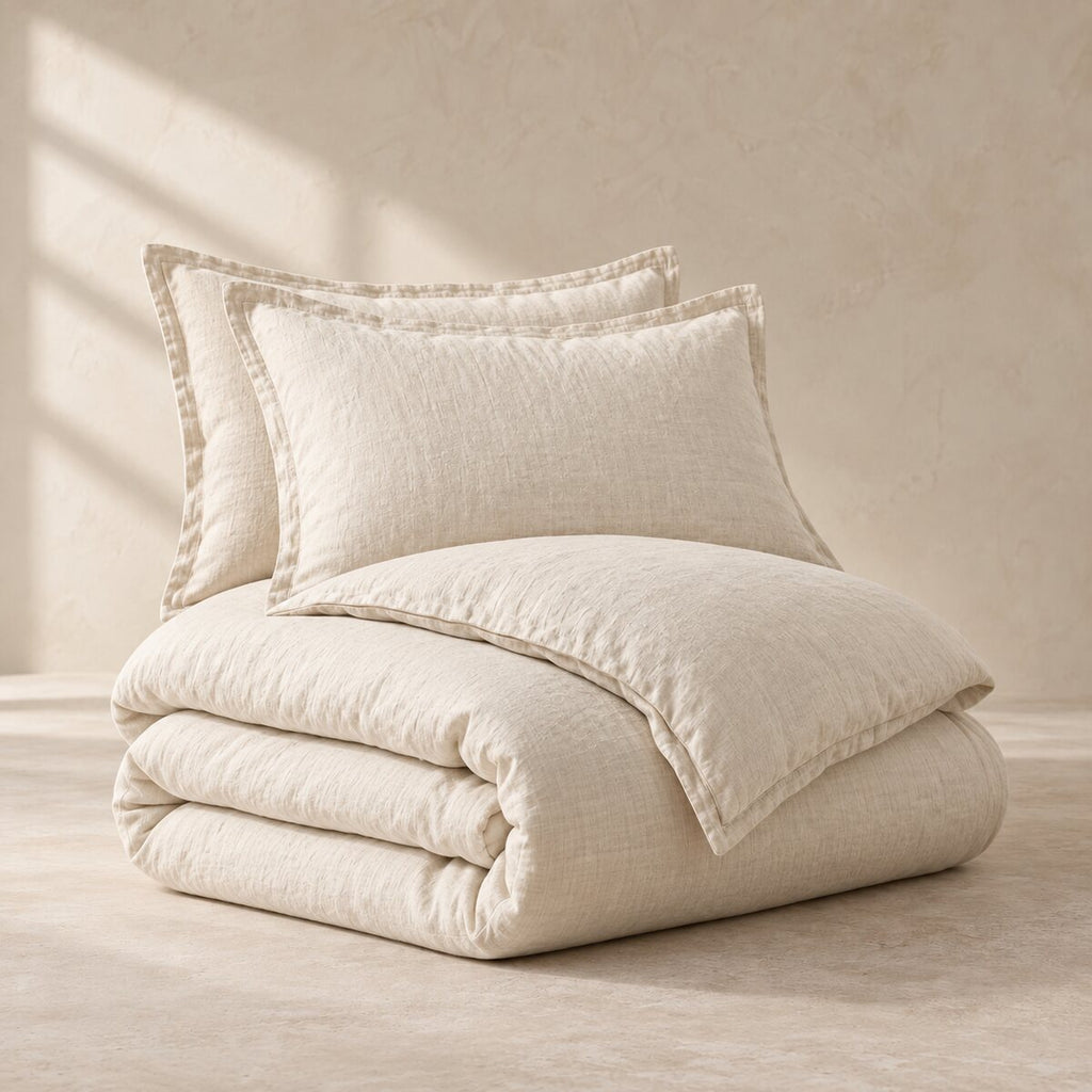 Celia Washed Linen Duvet Set
