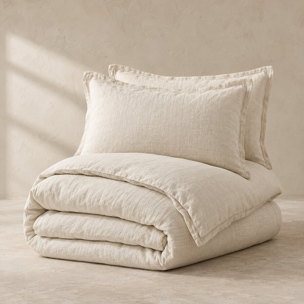 Celia Washed Linen Duvet Set