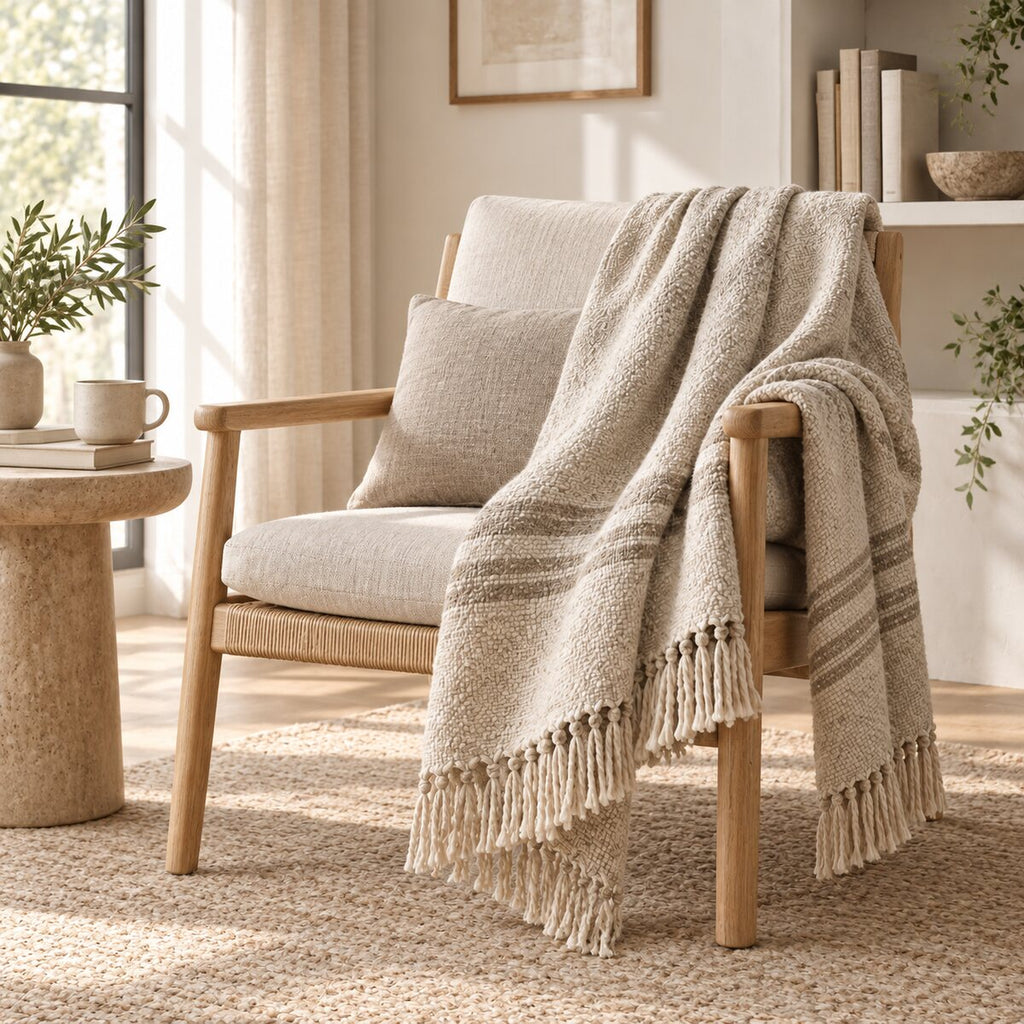Meadow Wool Throw