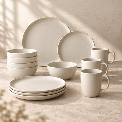 Luna Stoneware Dinner Set