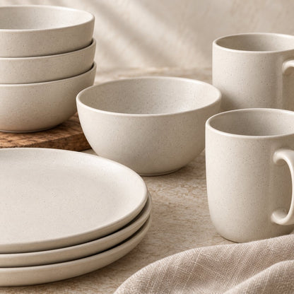 Luna Stoneware Dinner Set