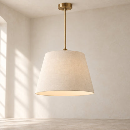 Solenne Linen Pendant Light