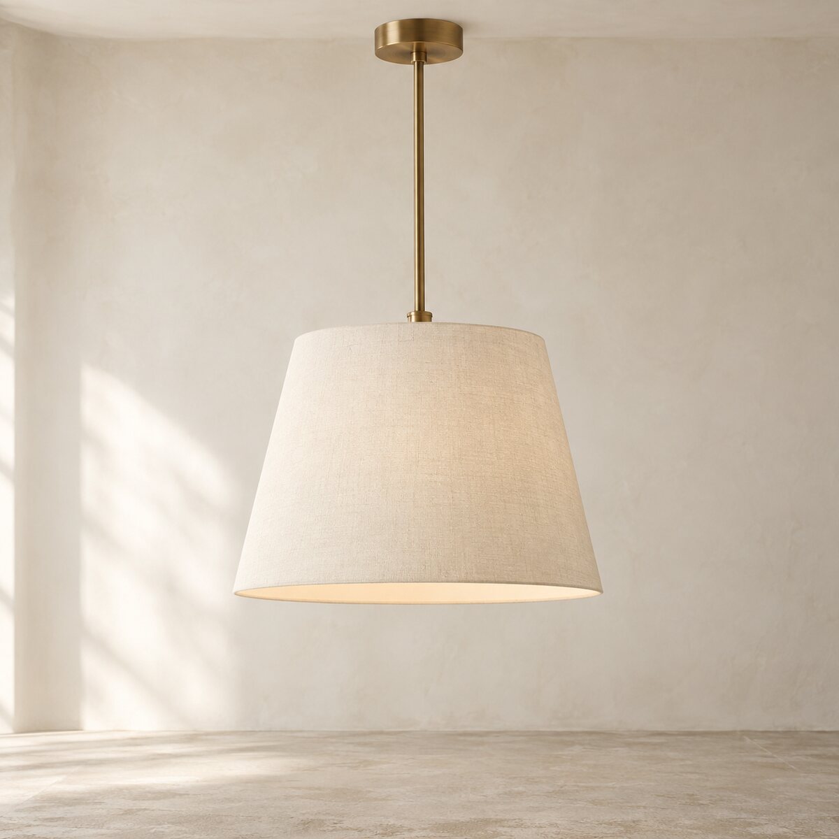 Solenne Linen Pendant Light