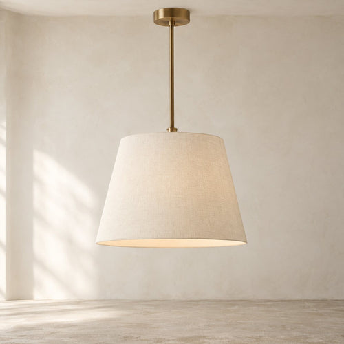Solenne Linen Pendant Light