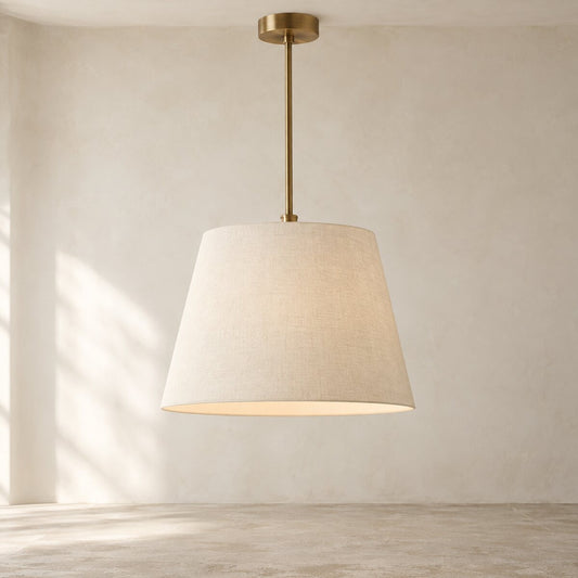 Solenne Linen Pendant Light