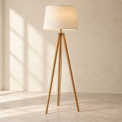 Cedar Oak Floor Lamp