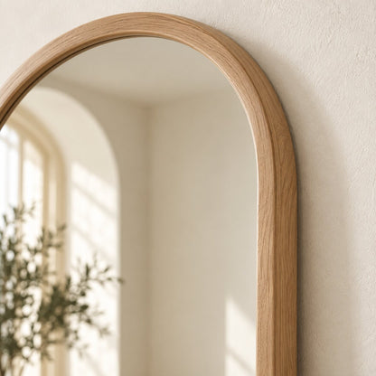 Ridge Arched Wall Mirror